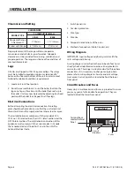 Preview for 8 page of Garland 36E Installation And Operation Manual
