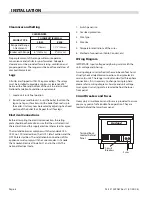 Предварительный просмотр 8 страницы Garland 36E Installation And Operation Manual