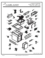 Предварительный просмотр 4 страницы Garland 36E Parts List