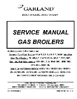 Preview for 1 page of Garland 6-40R Service Manual