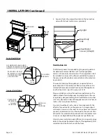 Preview for 10 page of Garland 6R24RR Installation And Operation Manual