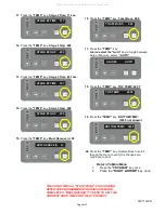 Предварительный просмотр 2 страницы Garland 9501 Programming Instructions