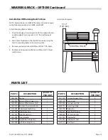 Предварительный просмотр 13 страницы Garland Air Deck Installation And Operation Manual