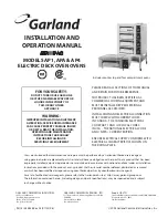 Garland Air Pac AP1 Installation And Operation Manual preview