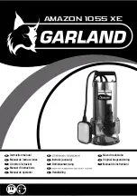 Garland AMAZON 1055 XE Instruction Manual preview