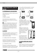 Preview for 36 page of Garland AMAZON 1209 XE 4T Instruction Manual