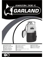 Предварительный просмотр 1 страницы Garland AMAZON 300 E Instruction Manual