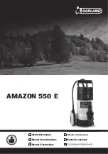 Preview for 1 page of Garland AMAZON 550 E Instruction Manual
