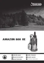 Preview for 1 page of Garland AMAZON 800 XE Instruction Manual