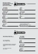Preview for 15 page of Garland ARM 450 Instruction Manual