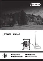 Garland ATOM 250 G Instruction Manual preview