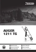 Garland AUGER 1211 TG Instruction Manual preview
