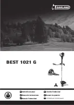 Garland BEST 1021 G Instruction Manual preview