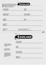 Preview for 63 page of Garland BesT 330 A User Manual