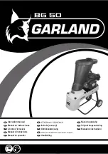 Garland BG 50 Instruction Manual preview