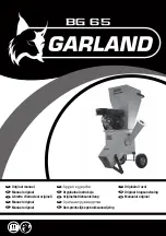 Garland BG 65 Original Manual preview