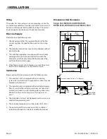 Preview for 8 page of Garland BH/BA 1500 Installation And Operation Manual