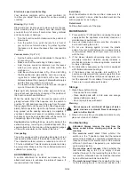 Preview for 18 page of Garland BLV 2500 CLV Operating Instructions Manual