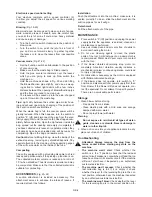 Предварительный просмотр 18 страницы Garland BLV 2500 CLV Operating Instructions Manual