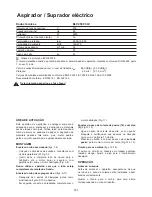 Preview for 22 page of Garland BLV 2500 CLV Operating Instructions Manual