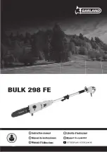 Garland BULK 298 FE Instruction Manual preview