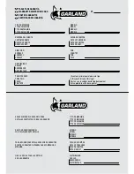 Preview for 143 page of Garland BULK FIRST E Instruction Manual