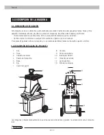 Preview for 8 page of Garland CHIPPER 105 E Instruction Manual