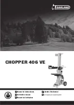 Preview for 1 page of Garland CHOPPER 406 VE Instruction Manual