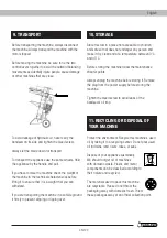 Preview for 45 page of Garland CHOPPER 406 VE Instruction Manual