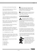 Preview for 29 page of Garland CHOPPER 555 VE Instruction Manual