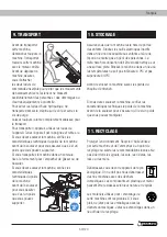 Preview for 69 page of Garland CHOPPER 555 VE Instruction Manual