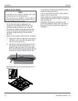 Preview for 18 page of Garland CL 3500-555 Installation, Operation And Maintenance Manual