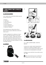 Preview for 42 page of Garland CLEAN 104 E Instruction Manual