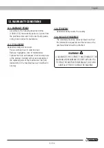Preview for 31 page of Garland CLEAN 330 E Instruction Manual