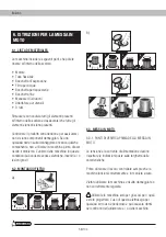 Preview for 58 page of Garland CLEAN 330 ES Instruction Manual