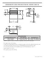 Preview for 4 page of Garland CM36-280 Installation & Operating Manual
