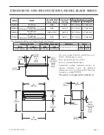Preview for 5 page of Garland CM36-280 Installation & Operating Manual