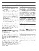 Предварительный просмотр 12 страницы Garland CM36-280 Installation & Operating Manual