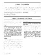 Предварительный просмотр 13 страницы Garland CM36-280 Installation & Operating Manual