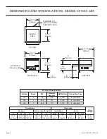 Предварительный просмотр 4 страницы Garland CPO-ED-12H Installation & Operating Instructions Manual