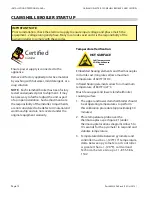 Preview for 12 page of Garland CXBE12 Installation & Operation Manual