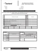 Preview for 9 page of Garland CXBE12 Installation Instructions Manual