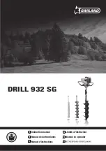 Garland DRILL 932 SG Instruction Manual предпросмотр