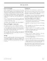 Preview for 3 page of Garland E22-36-36GMX Installation And Operating Instructions Manual