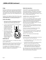 Preview for 6 page of Garland ECG-24R Installation And Operation Manual