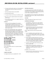 Предварительный просмотр 9 страницы Garland ED Series Installation & Operation Manual