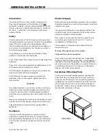 Preview for 7 page of Garland EDU-15B Installation And Operation Manual