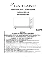Preview for 1 page of Garland EM-S85 Service Manual Supplement
