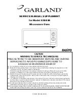 Предварительный просмотр 1 страницы Garland EM-S85 Service Manual Supplement