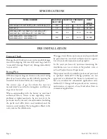 Предварительный просмотр 4 страницы Garland Enodis GD-152H Installation, Operating  & Service Instructions